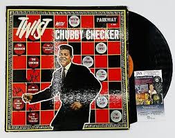 Chubby Checker Signed Twistin USA Vinyl LP Record Album ...