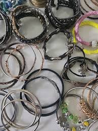 Nice Lot of 60+ Bracelets & Bangles All Wearable | eBay