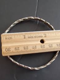 Sterling Bracelet Bangle Vintage Unsigned - Etsy