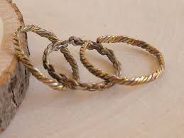 3 Pack Copper Tibetan Adjustable Ring Arthritis Therapy Thin ...