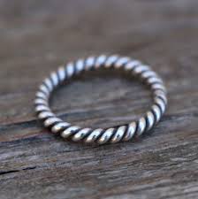 Twisted Wire Sterling Ring - Trendivine