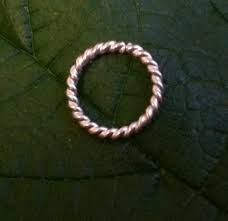 Nose Ring /cuff Sterling Silver 16 gauge Twist Rope Small Hoop Earring Cartilage | eBay