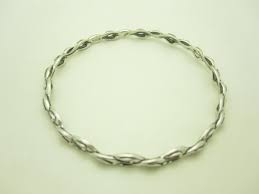 Carolyn Pollack Sterling Silver Scroll Bangle Bracelet | eBay