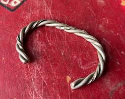 Vintage Southwest Sterling Silver Twisted Wire Stacking Cuff Bracelet - Etsy