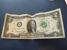 RARE1976 $2 Dollar Bill ~ F SERIES $Super Rare! Is like a new bill has folds | eBay