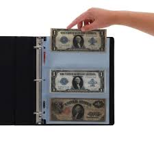 LaserWeld 3-Pocket Currency Page (100 CT. Box)