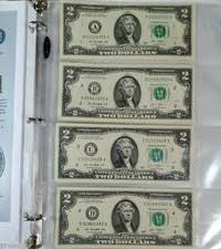 Uncertified 2 $2013 US Small Size Paper Money Notes for sale ...