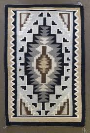 Navajo Weaving - Two Grey Hills, C009498