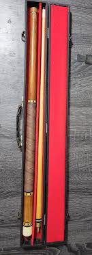 Vintage 2 Piece Pool Cue Stick & Case - Leather Grip Heavy Quality for Sale in Clearwater, FL - OfferUp