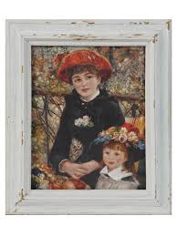 Sold at Auction: Auguste Renoir, AUGUSTE RENOIR TWO SISTERS FRAMED OFFSET PRINT