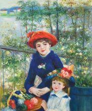 Renoir - Young Girls at the Piano - Reproduction Oil Paintings