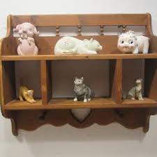 Display Wall Shelf, Oak Knick Knack Wall Rack, 42" Shadow Box, Reversible - Etsy