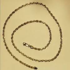 Jewelry | Solid Gold Heavy Rope Chain 3mm 16 Brand New | Poshmark