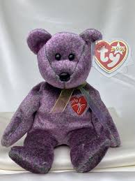 Rare Retired Ty Beanie Baby Signature Bear 2000 Mint P.E. ...