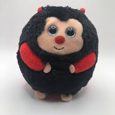Ty Beanie Ballz DOTS the Ladybug 5" Beanbag Plush Stuffed ...