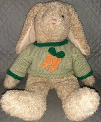 Retired Beanie 1991 18" Ty Classic CURLY HAIR RABBIT BUNNY ...