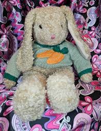 GORGEOUS TAN CURLY the Bunny 🩷 3rd Gen MWNMT 🩷1991 TY ...