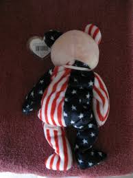 TY BEANIE BABY - PATRIOTIC BEAR NAMED SPANGLE | eBay