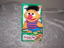 Vintage 1996 Tyco Jim Henson Tickle Me In Box Ernie NOS ...