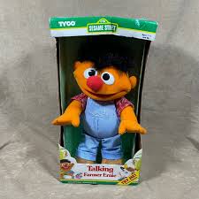 Vintage 1995 *new in Box* Tyco Sesame Street Talking Farmer ...