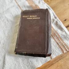 Rare Brown Holy Bible Scofield Reference, Early 1900s ...