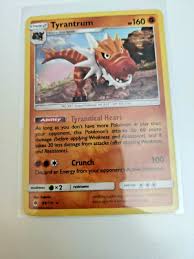 Pokémon TCG Tyrantrum Forbidden Light 69/131 Holo Holo Rare Fast and Safe | eBay