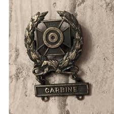Sterling Military Badge-Carbine | eBay