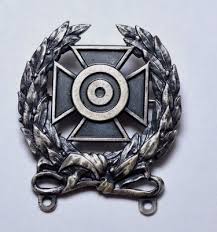 925 Sterling Silver WWII Medal Badge Military Marksman Pin ...