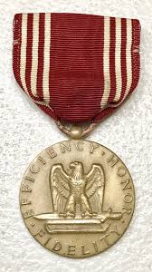 Vintage Antique WWII US Army Brass Medal Efficiency Honor ...