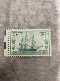 1947 Scott #951 USS Frigate Constitution | Mercari