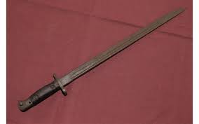 Sold at Auction: Sword Bayonet M1917 With Cleaning Hole