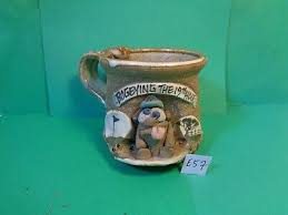 Bogeying The 19TH Hole Pottery Coffee Mug (Used/EUC) | eBay