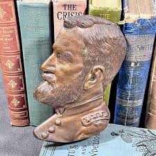 Metal Art Silhouette of General Ulysses Grant Civil War ...