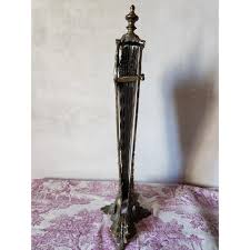 Antique French Brass Peacock Tail Pare-Feu / Fireplace ...