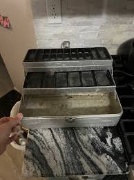 Vintage 1950s tackle box | Mercari