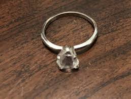 Uncas Mfg Co. Cubic Zirconia Solitaire Ring U with Arrow ...