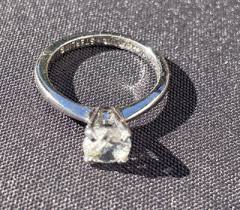 Vintage AVON Sterling Silver CZ Ring Size 5.5 | eBay