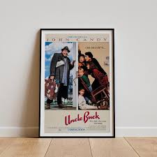 Uncle Buck (1989) Movie Poster, Classic Movie Wall Art, Vintage Art Print, Home Decor, Canvas Poster, Gift - Etsy