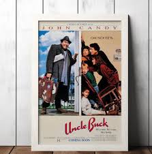 Uncle Buck (1989) Classic Movie Poster - Film Fan Collectibles - Vintage Movie | eBay
