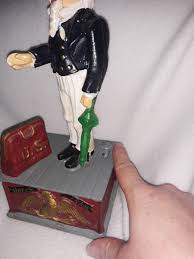 Vintage Uncle Sam Cast Iron Mechanical Coin Bank | eBay