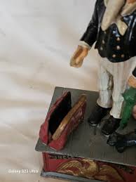 VINTAGE UNCLE SAM CAST IRON BANK | eBay