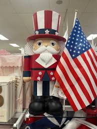 Martha Stewart Patriotic July 4th Uncle Sam Nutcracker