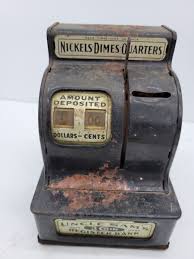 Vintage Uncle Sam 3 Coin Cash Register Bank (Metal) tOY BANK ...