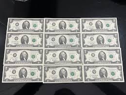 lot of uncirculated 2 dollar bills | eBay