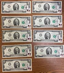 First Day of Issue Stamped 1976 2 Dollar Bill UNC ...