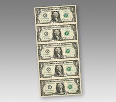 $1: Five-Note Sheet | US Mint
