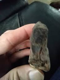 Rare. Native American Effigy Portable Rock Art (Heart ...