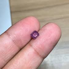 Natural Cut 1.02 Carat Purplish Pink Kashmir Sapphire Octagon Faceted Loose Gem | eBay