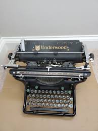 Antique Underwood 6 12 Vintage Typewriter Untested | eBay