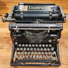 Old Vintage 1917 UNDERWOOD Standard Typewriter No. 5 ...